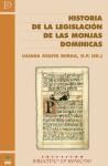 Portada de Historia de la legislación de las monjas dominicas
