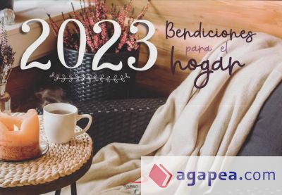 Calendario Bendiciones para el hogar 2023