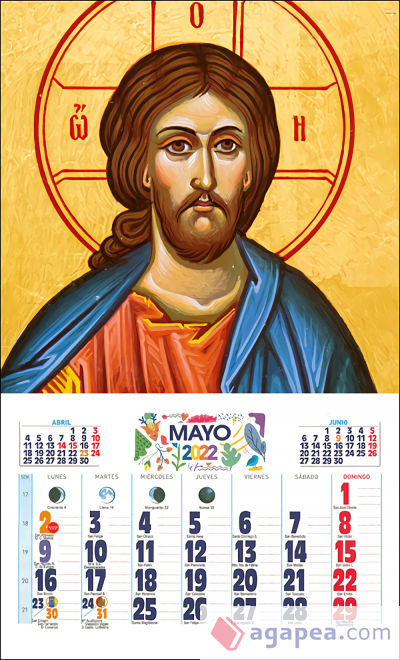 Calendario Icono de Cristo 2023