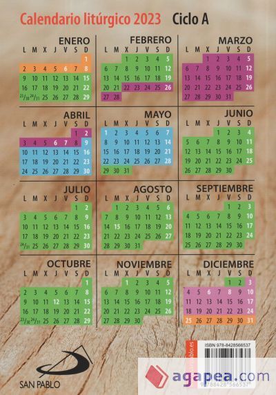 Evangelio 2023: Camino, Verdad y Vida. Ciclo A