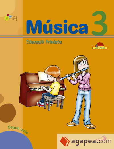 Musica 3 - Projecte Acord. Libro del alumno + Cuaderno actividades. Valenciano