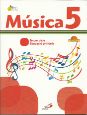 Portada de Musica 5 - Projecte Acord. Libro del alumno + Cuaderno actividades. Valenciano