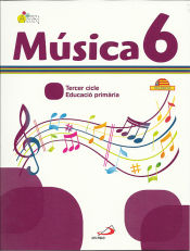 Portada de Musica 6 - Projecte Acord. Libro del alumno + Cuaderno actividades. Valenciano