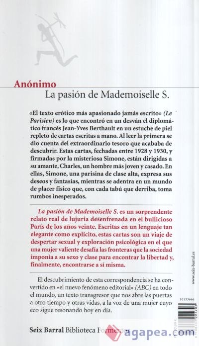 La pasión de Mademoiselle S