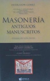 Portada de Masonería : viejos manuscritos : textos de la francmasonería primitiva