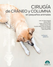 Portada de Cirugía de cráneo y columna en pequeños animales