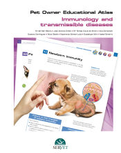 Portada de Pet Owner Educational Atlas. Immunology and transmissible diseases