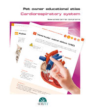 Portada de Pet owner educational atlas. Cardiorespiratory system