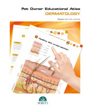 Portada de Pet owner educational atlas: Dermatology