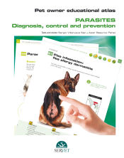 Portada de Pet owner educational atlas. Parasites. Diagnosis, control and prevention