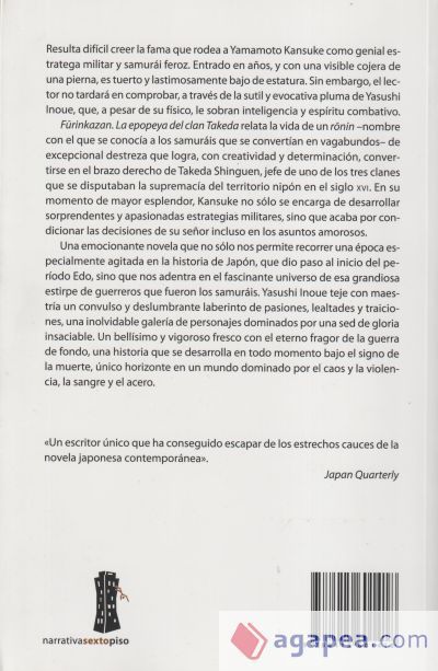 Furinkazan: La epopeya del clan Takeda Furinkazan: La epopeya del clan Takeda