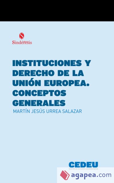 INSTITUCIONES Y DERECHO DE LA UNIÓN EUROPEA