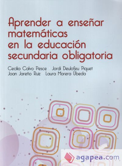 APRENDER A ENSEÑAR MATEMATICAS EN LA ESO