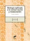 Portada de Biología aplicada a la conservación y restauración