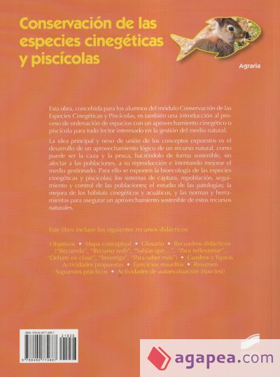 Conservación de las especies cinegéticas y piscícolas