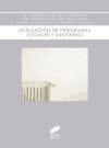 Portada de EVALUACION DE PROGRAMAS SOCIALES Y SANITARIOS