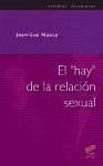 Portada de El "hay" de la relaciÃ³n sexual