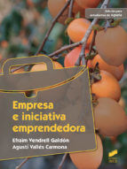 Portada de Empresa e iniciativa emprendedora. Edición para estudiantes de Agraria (Ebook)