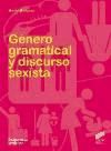 Portada de Genero gramatical y discurso sexista