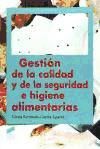 Portada de Gestión de la calidad y de la seguridad e higiene alimentarias