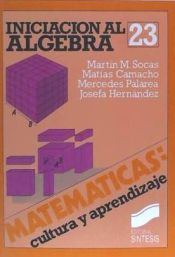 Portada de Iniciaci&oacute;n al &aacute;lgebra