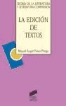 Portada de La ediciÃ³n de textos