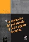 Portada de La evaluación del profesorado y de los equipos docentes