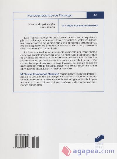 MANUAL DE PSICOLOGIA COMUNITARIA