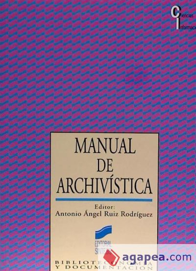 Manual de Archivística