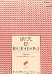 Portada de Manual de Biblioteconomía