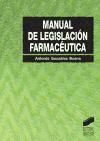 Portada de Manual de legislaciÃ³n farmacÃ©utica