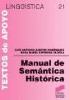 Portada de Manual de semÃ¡ntica histÃ³rica