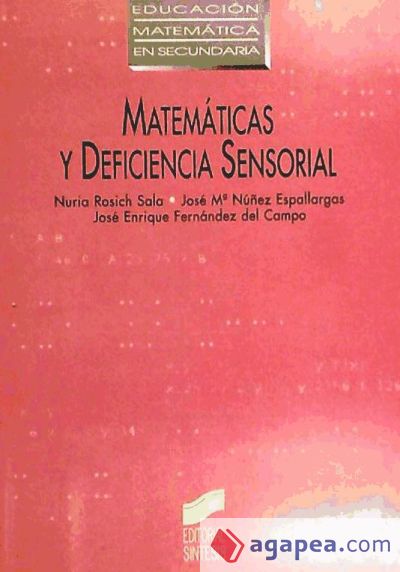 Matemáticas y diferencia sensorial