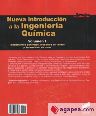 Nueva introducción a la Ingeniería Química