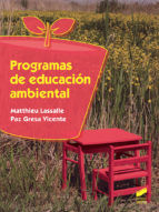 Portada de Programas de educación ambiental (Ebook)