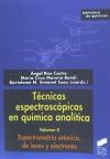 T&eacute;cnicas Espectrostr&oacute;picas En Qu&iacute;mica Anal&iacute;tica, Volumen Ii. Espectrometr&iacute;a At&oacute;mica De Iones Y Electrones