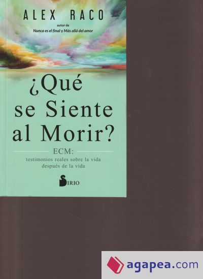 ¿QUÉ SE SIENTE AL MORIR?