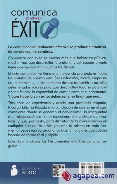 Comunica con éxito: desarrolla la capacidad de comunicar de corazón a corazón Comunica con éxito: desarrolla la capacidad de comunicar de corazón a corazón