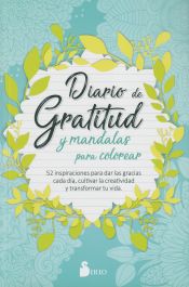 Portada de Diario de Gratitud y Mandalas para Colorear
