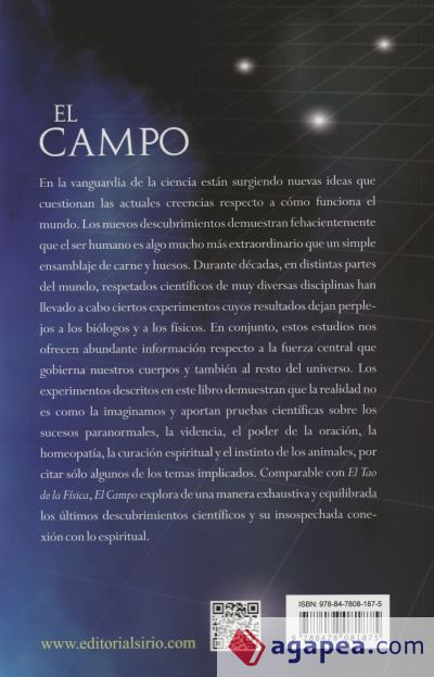 El campo : en busca de la fuerza secreta que mueve el universo