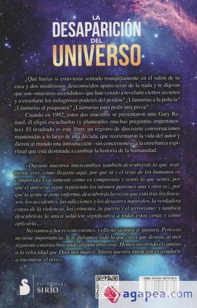 La desaparición del universo La desaparición del universo