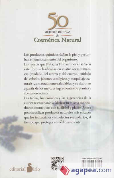 Las 50 mejores recetas de cosmética natural