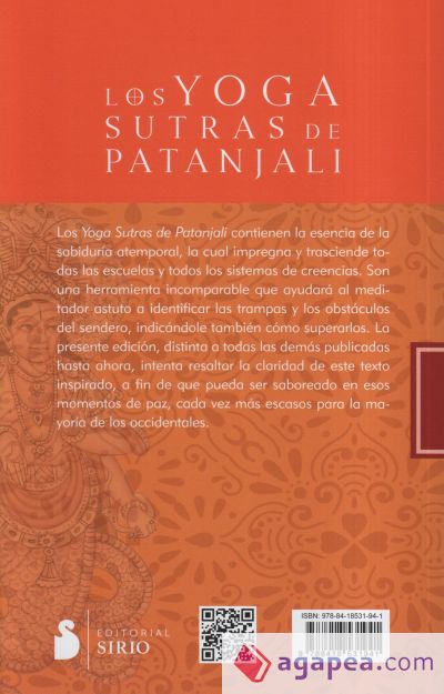 Los yoga sutras de Patanjali