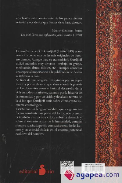 RELATOS DE BELCEBU A SU NIETO