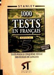 Portada de 1000 Tests en français Niveau 5