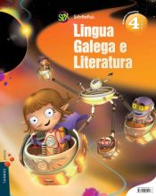Portada de Lingua Galega e Literatura, 4º Primaria