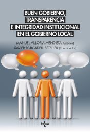 Portada de Buen gobierno, transparencia e integridad institucional en el gobierno local