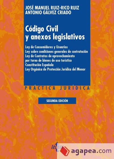 Código Civil y anexos legislativos