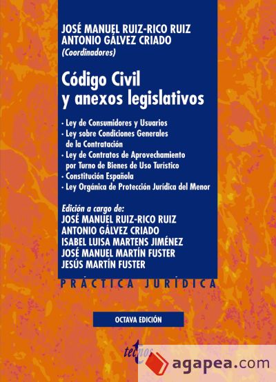 Código Civil y anexos legislativos