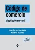 Portada de Código de Comercio y legislación mercantil (Ebook)